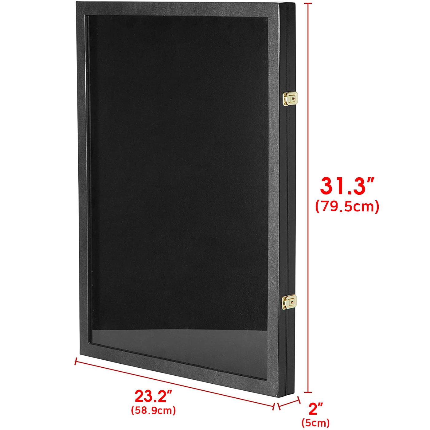 Jackcube Design Display teca maglia sportiva nera con serratura
