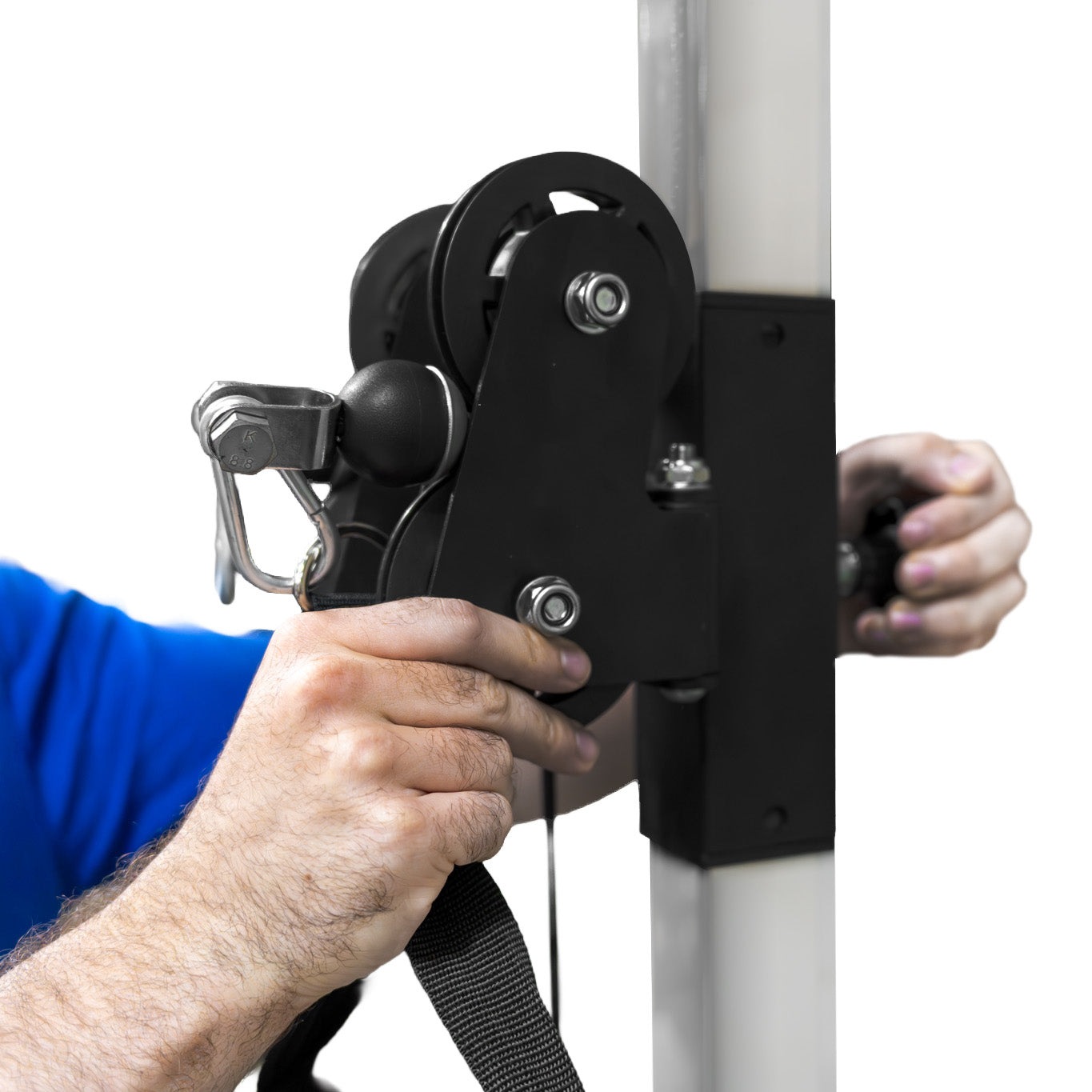 Q-Rax Allenamento Fisico Stazione Cavi Parete 80kg Multifunzione