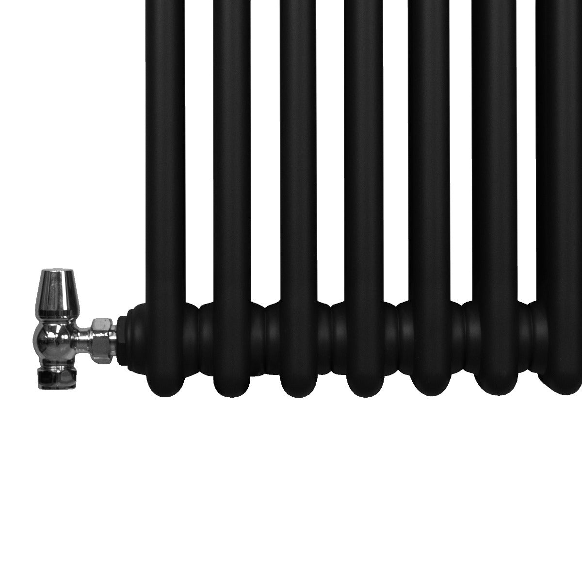 Q-Rax Radiatori Tradizionali 2 Colonne 600x1192mm Nero