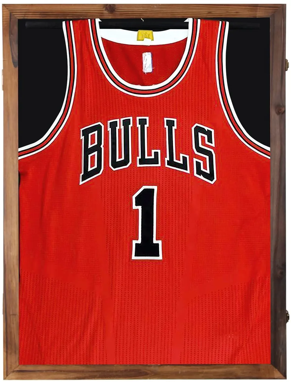 Jackcube Design Display Teca Maglia Sportiva Legno Rustico 81 cm