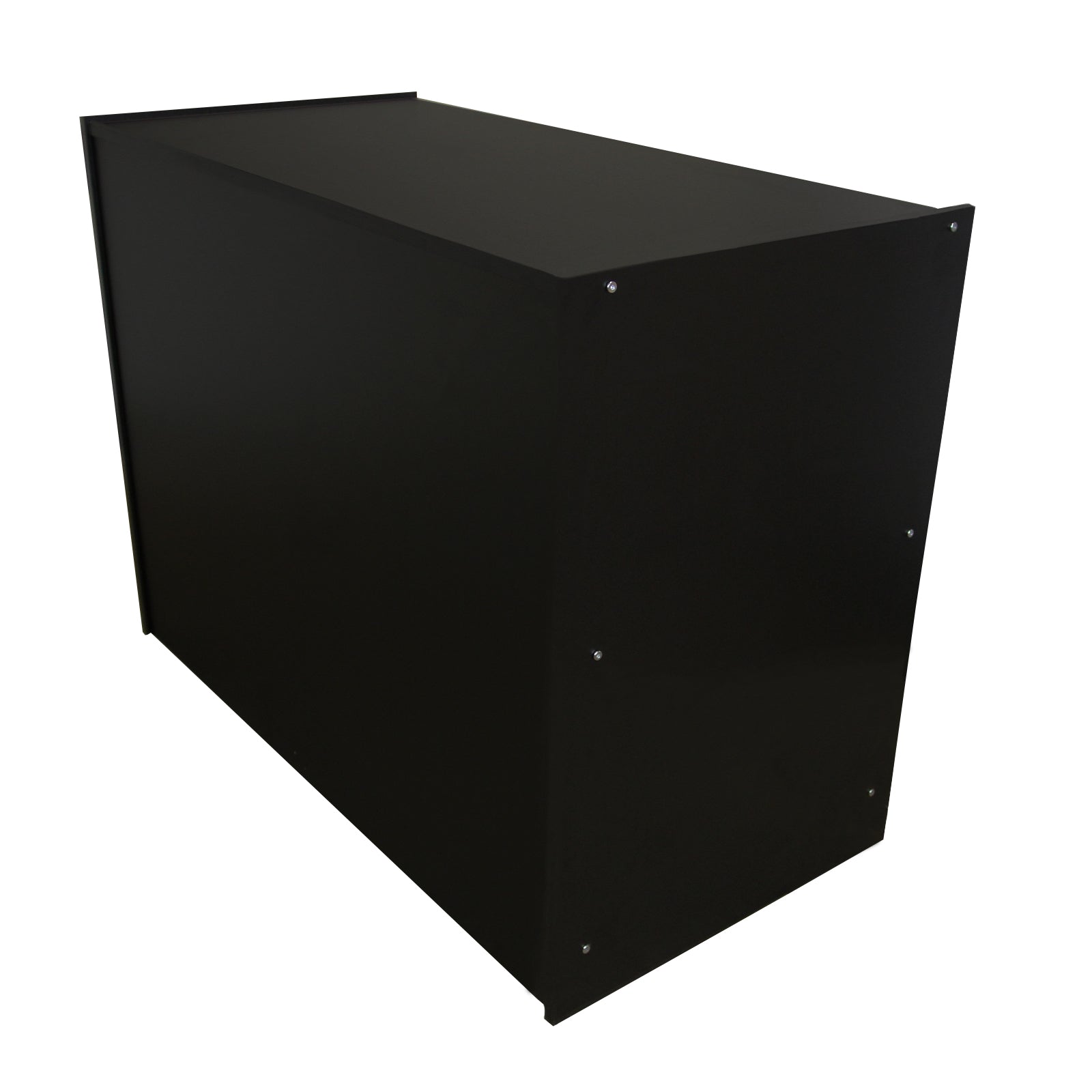 Q-Rax A1200 Bancone Negozio Nero 120cm Laminato 90cm