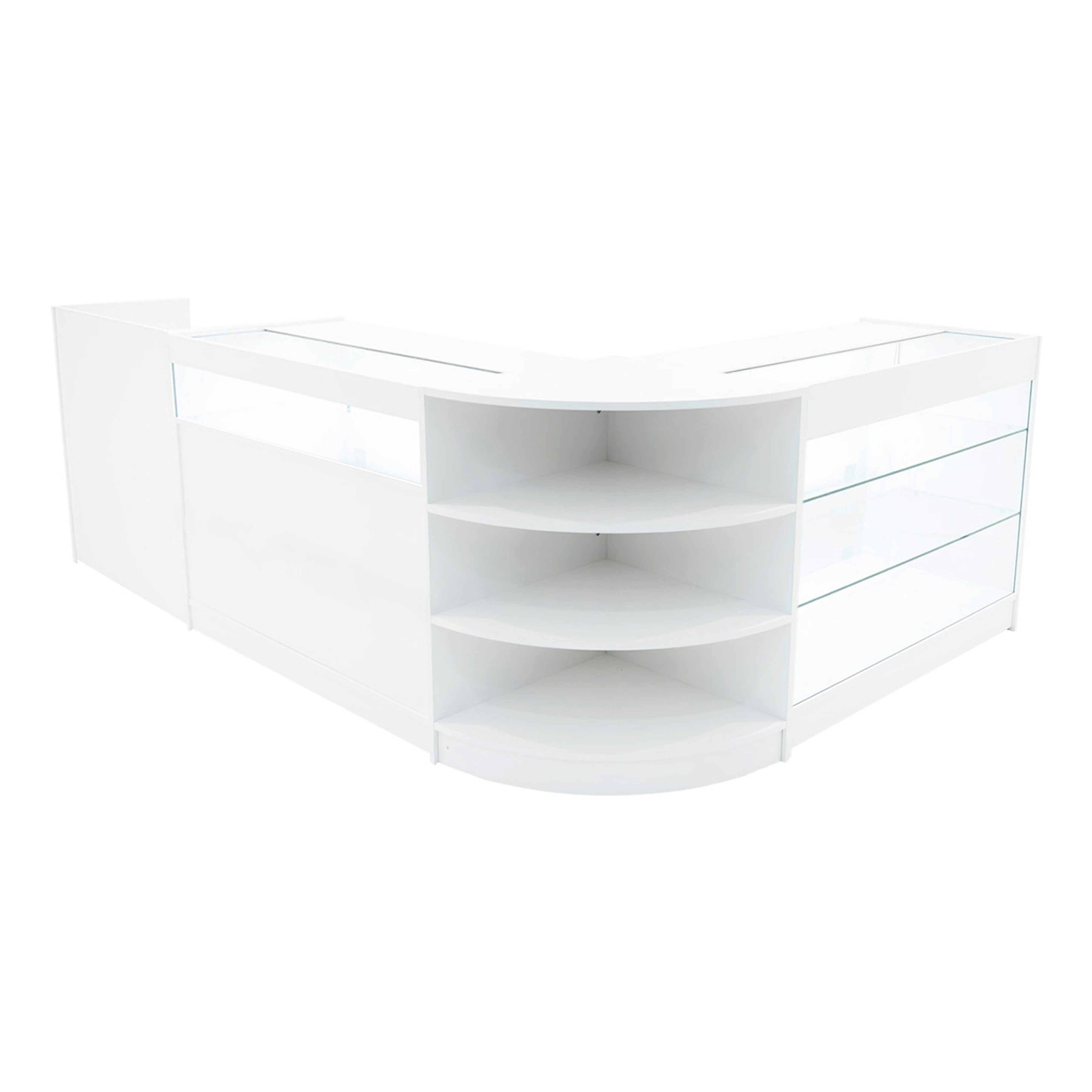 Q-Rax Hyperion K1200 B1200 Bancone Negozio Bianco LED