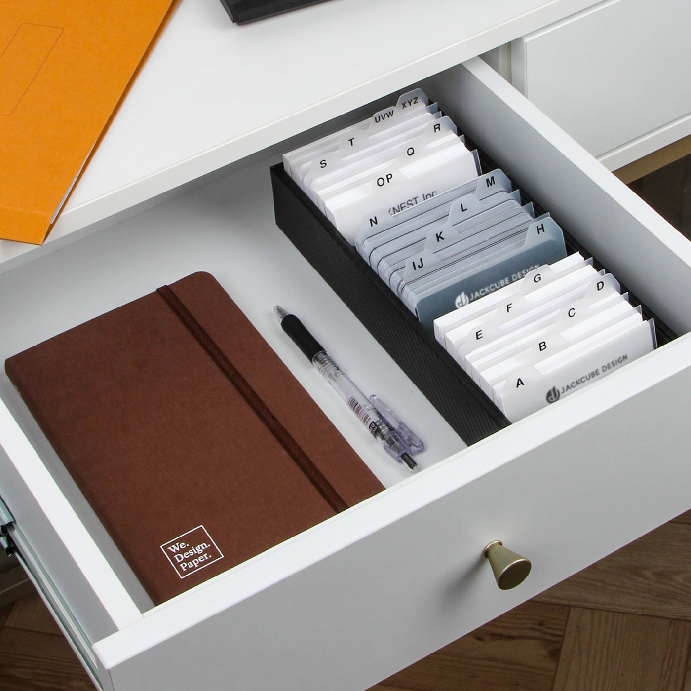 Jackcube Design Home Office portabiglietti nero 800 posti carbon