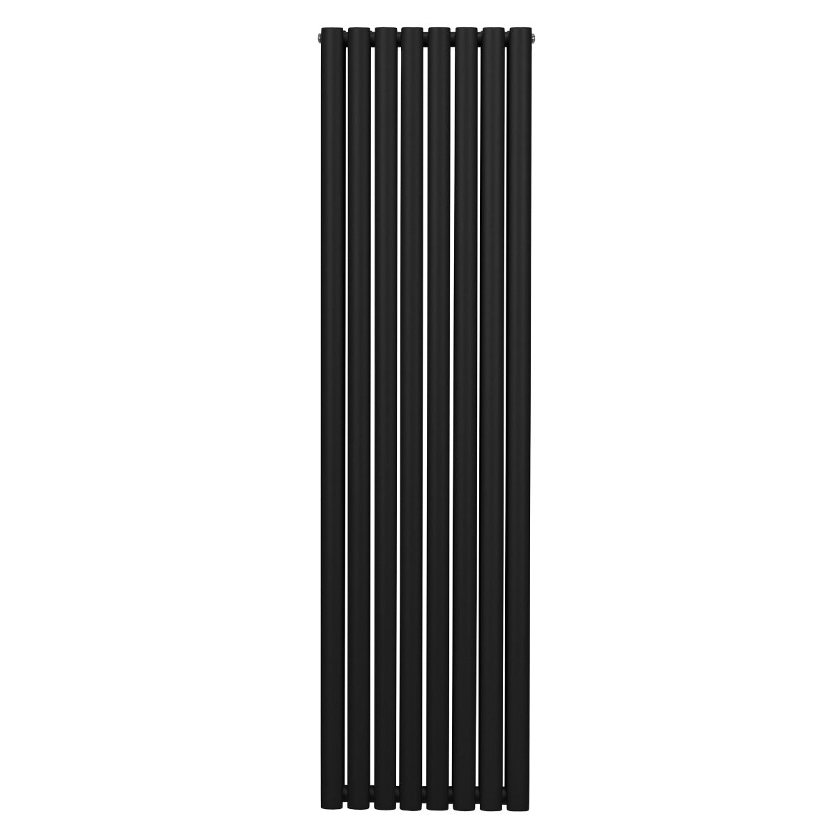 Q-Rax Radiatore a Colonna Ovale 1800x480 mm Nero Acciaio