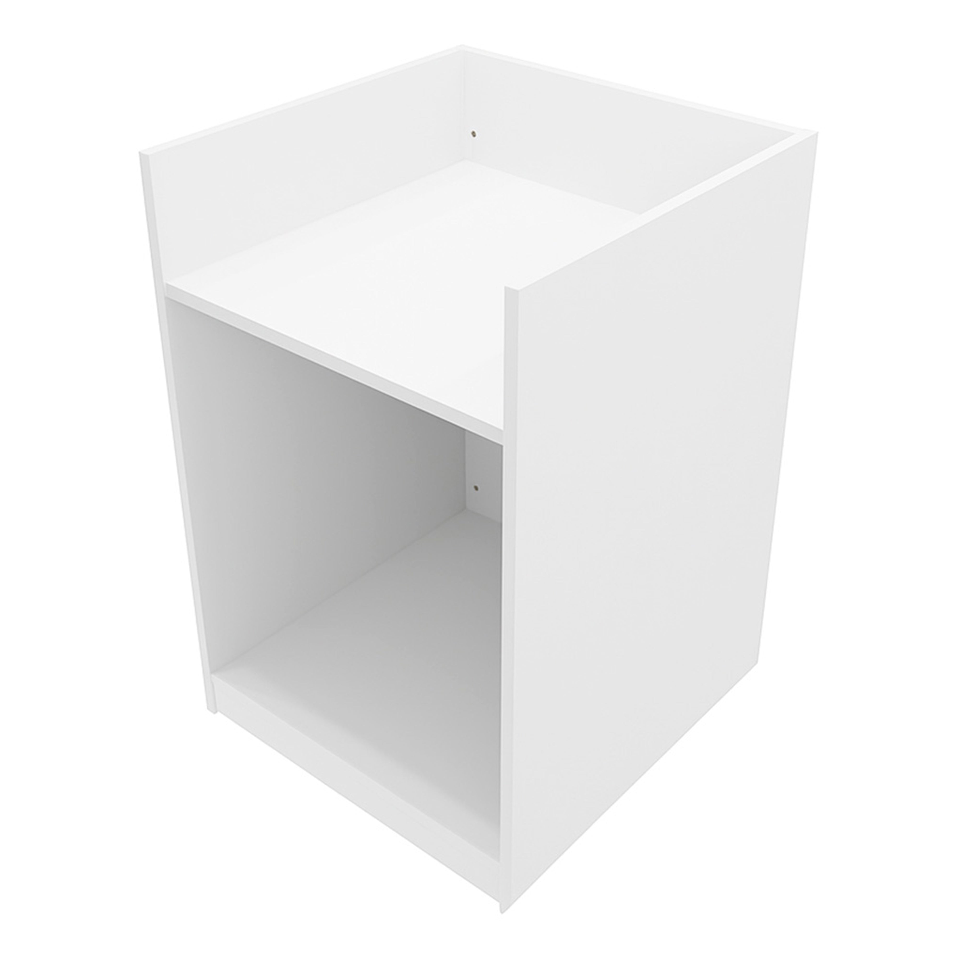 Q-Rax Banconi da Negozio TB60 Bancone Cassa Bianco 60 cm