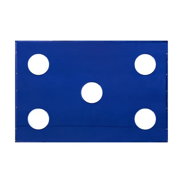 Q-Rax Accessori Casa foglio target golf 3x2m 5 fori Oxford