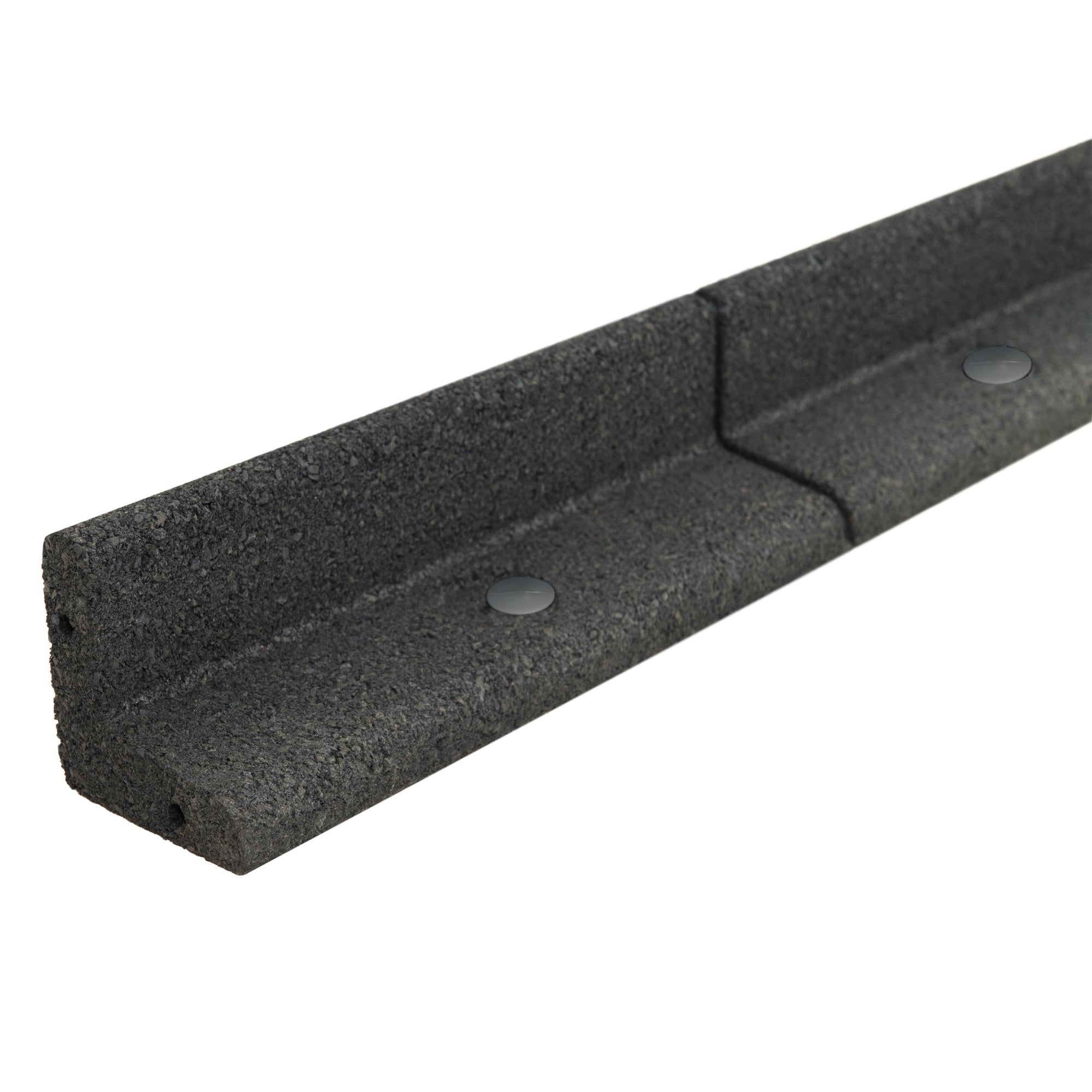Q-Rax Deposito all'Aperto Bordura Giardino Flessibile 4x1,2 m Grigia