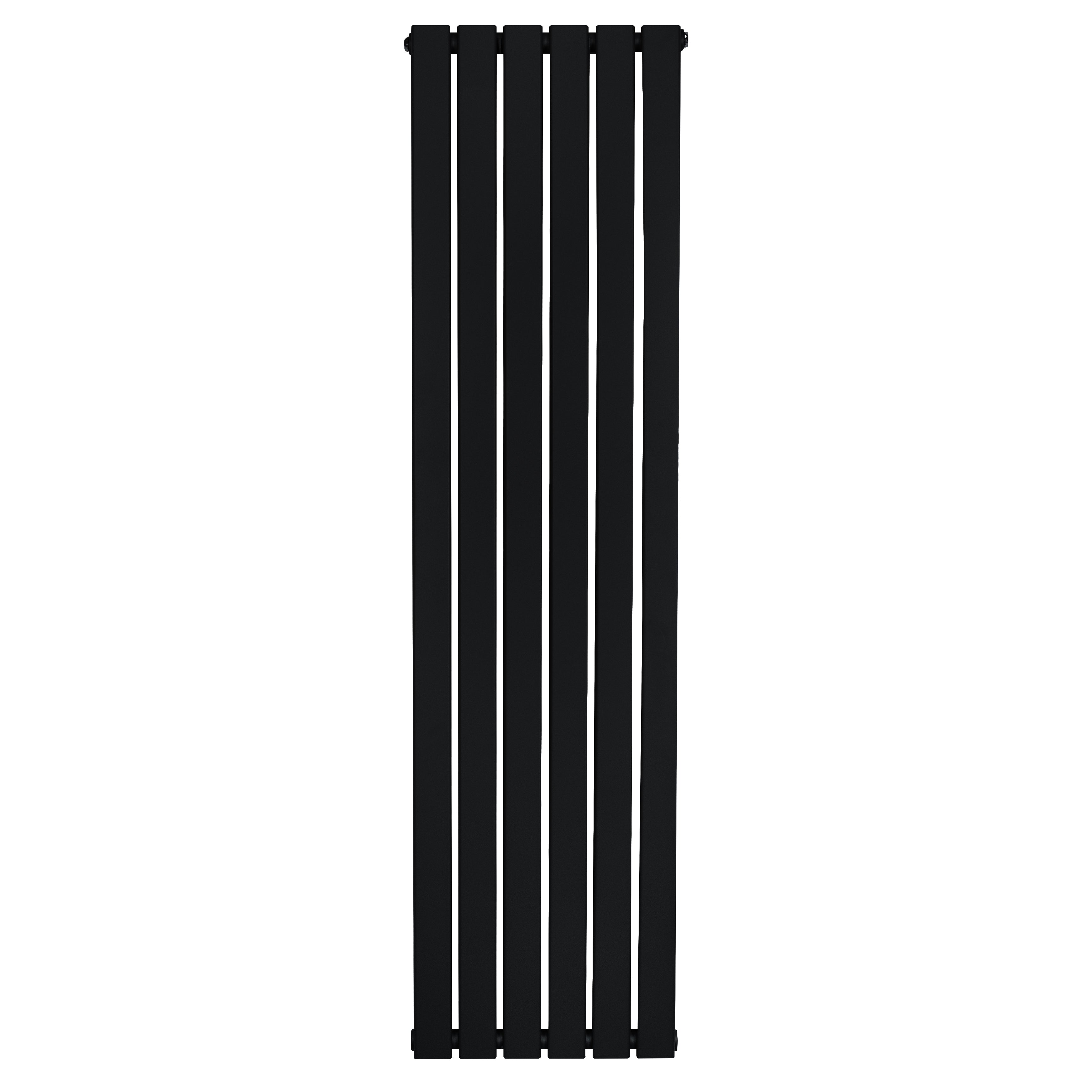 Q-Rax Radiatore Verticale 1600x420 Nero a Colonna Singola