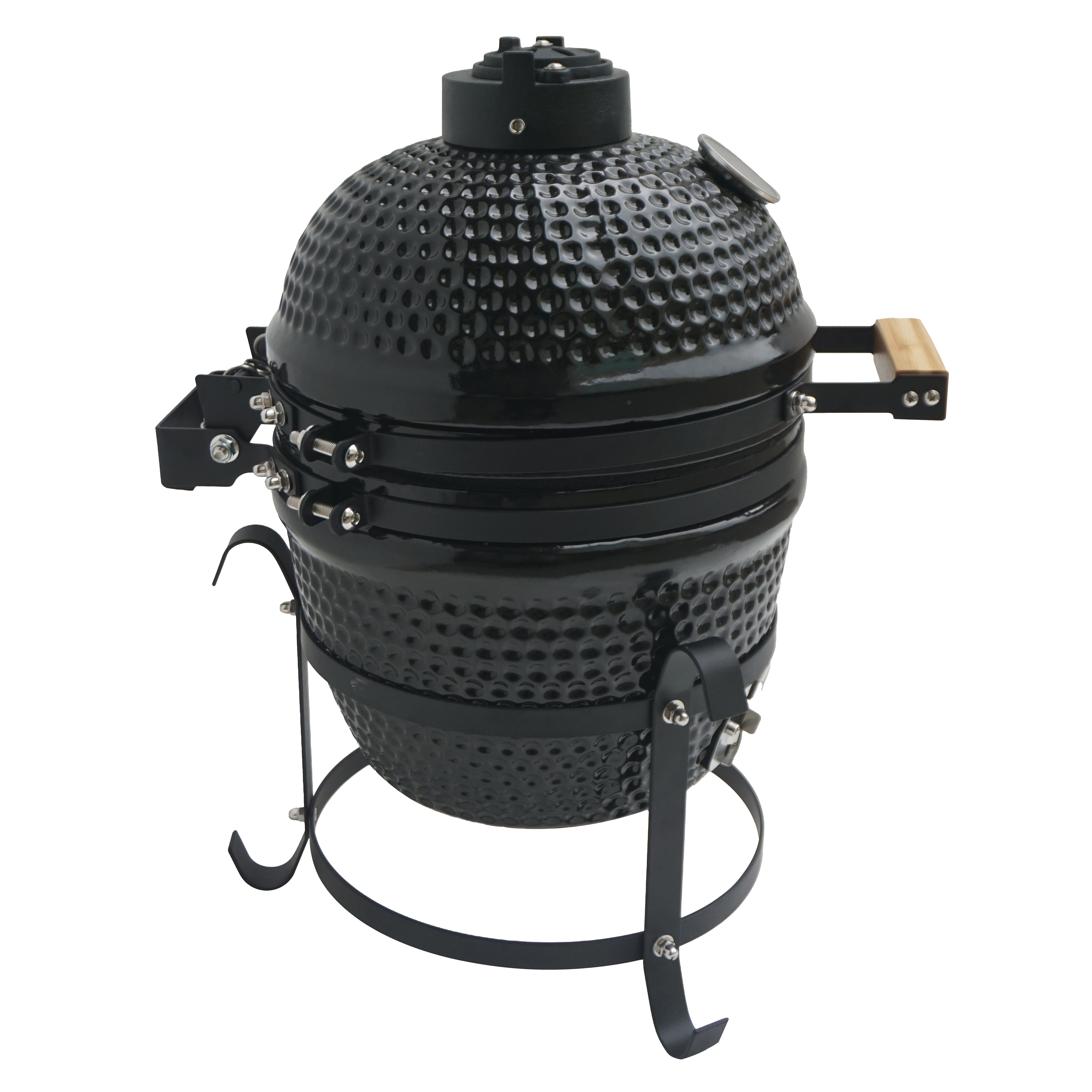 Q-Rax Kamado BBQ Grill 13" 33cm Ceramica