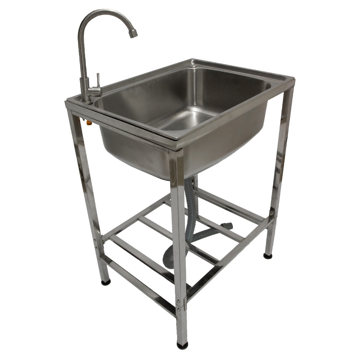 Q-Rax Lavandino Campeggio Portatile lavello inox 60 cm
