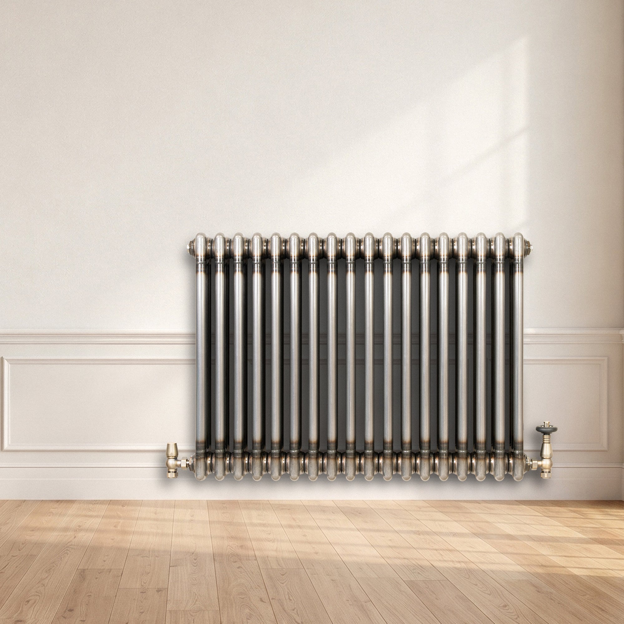 Q-Rax Radiatore 3 Colonne 600x830 mm Termosifone Grezzo