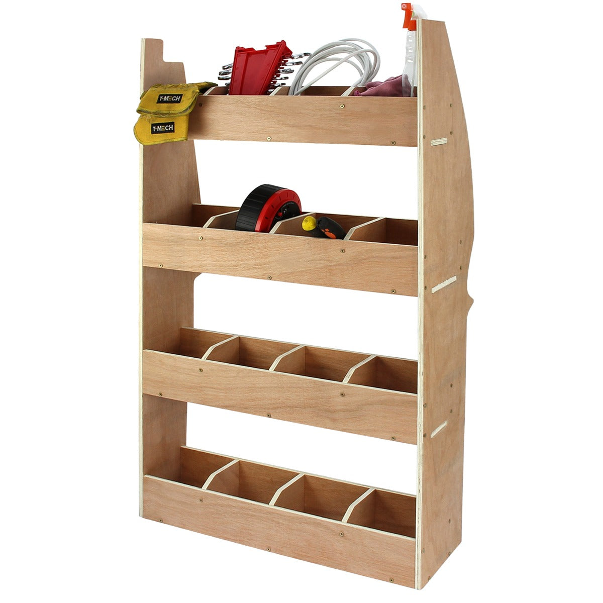 Q-Rax Tappezzeria Nera 11m2 + Scaffale Berlingo II Legno