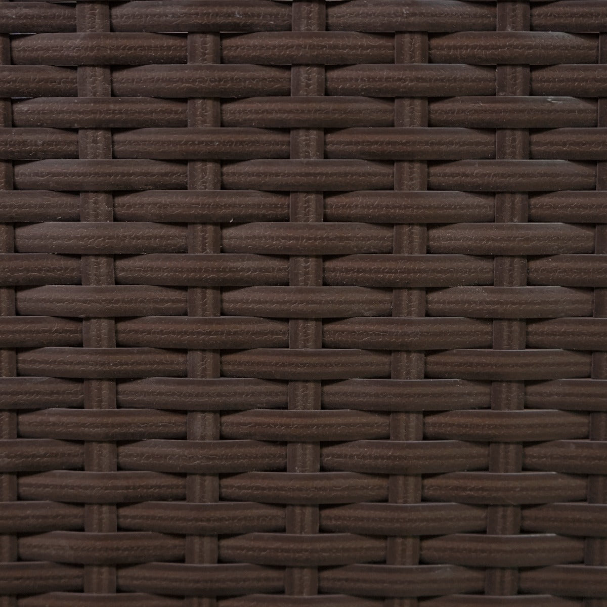 Q-Rax Mobili da Esterno Set Rattan 9 Posti Marrone con Box