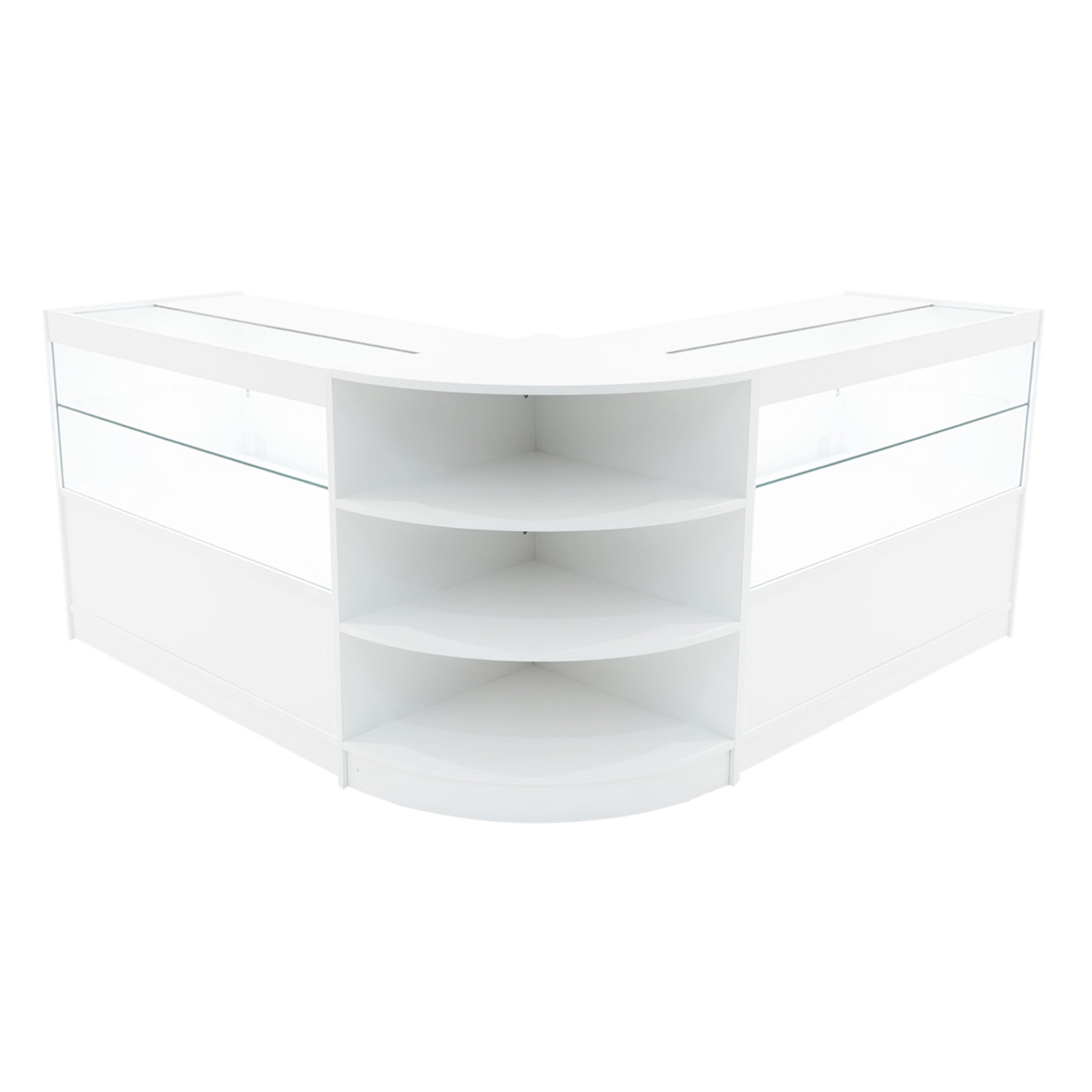 Q-Rax Andromeda C1200 LM60 bancone negozio bianco LED