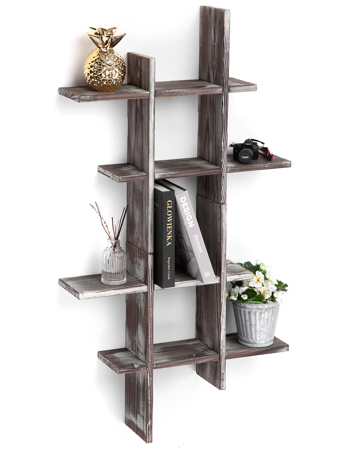 Jackcube Design Living Room Set 2 Mensole 6 Scomparti