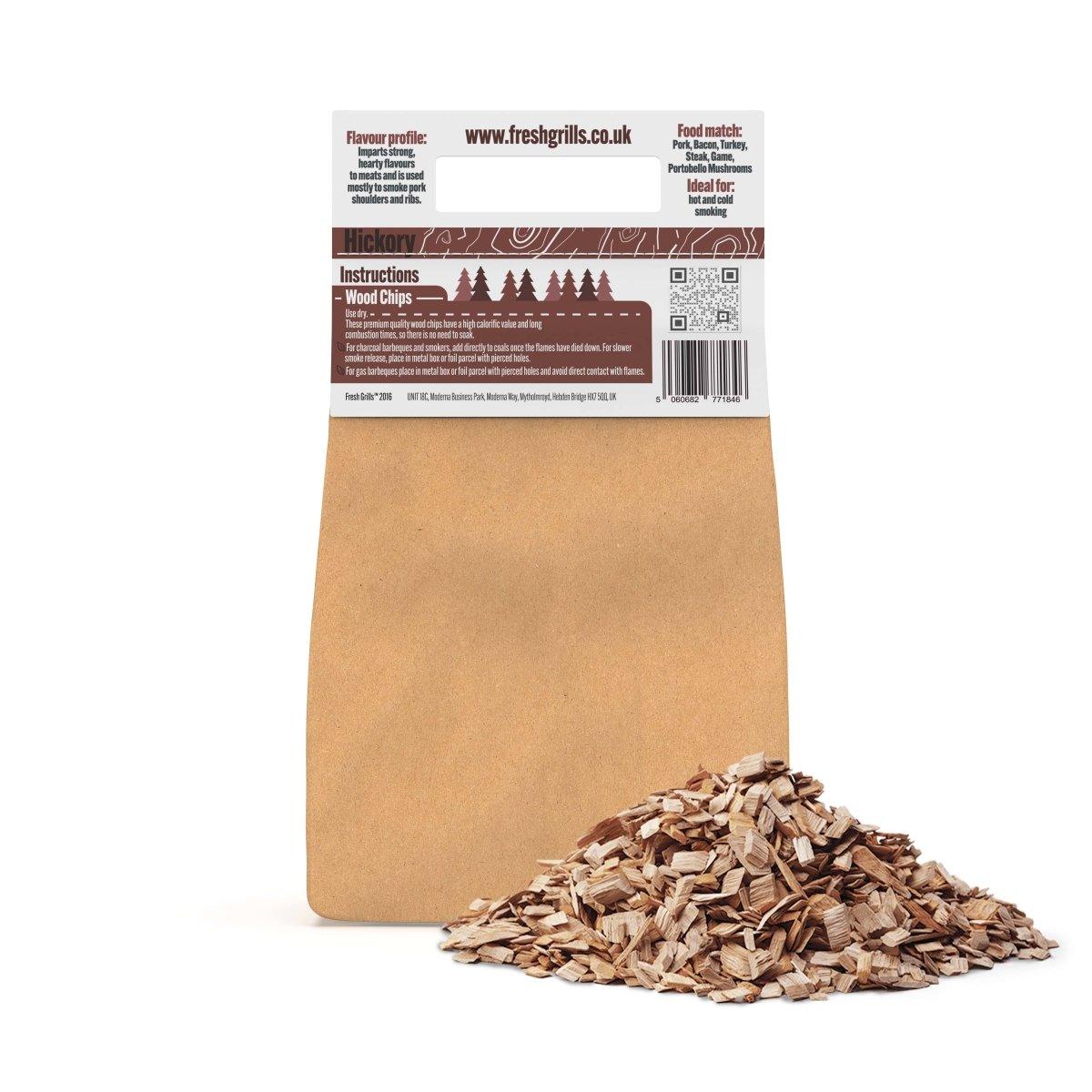 Q-Rax Legna Affumicatura BBQ Mix Chips 500 Confezioni