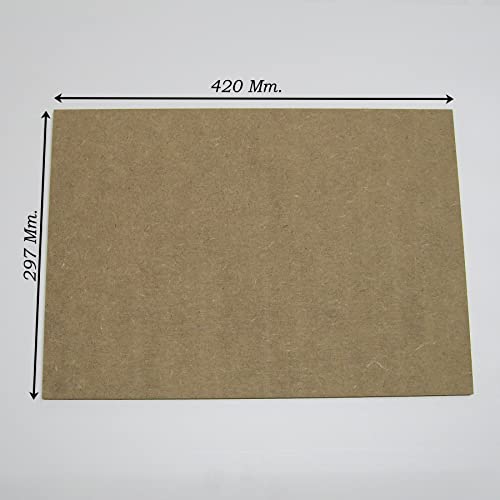Henor Tavoli Ruote o Gambe pannelli MDF 5xA3 420x297x5 mm bricolage