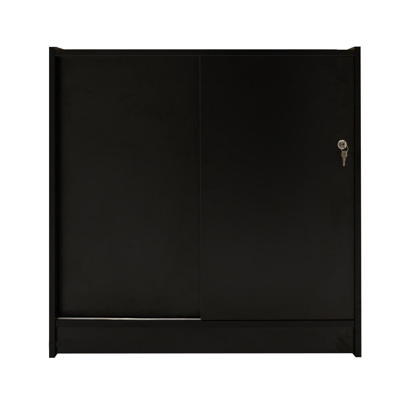 Q-Rax Banconi da Negozio C900 bancone nero vetro LED serratura