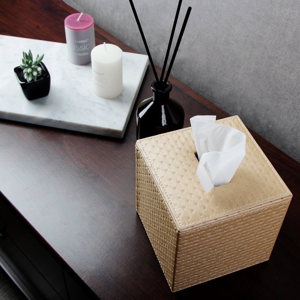 Jackcube Design Living Room Portafazzoletti Oro Trapuntato