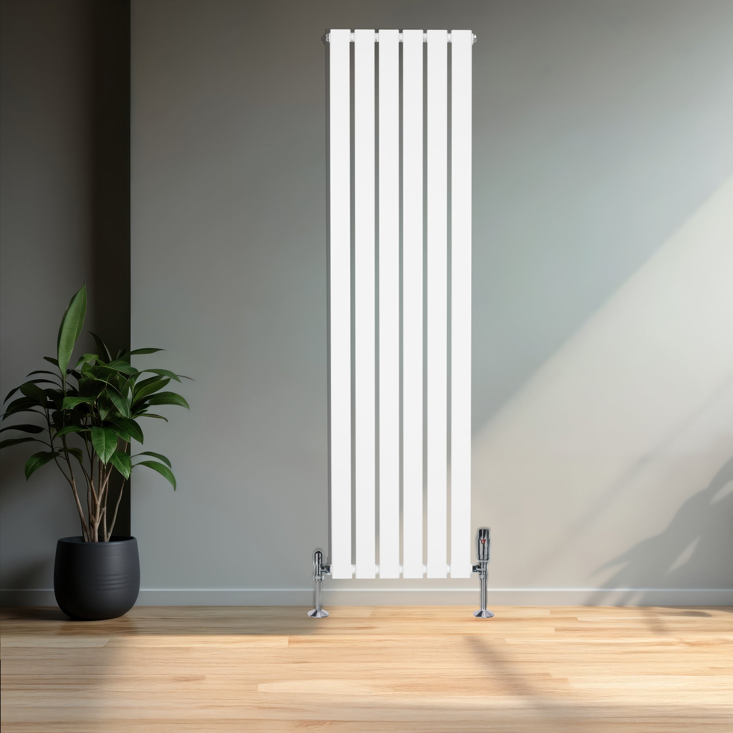 Q-Rax Radiatori Tradizionali Piatto 1600x420 radiatore bianco