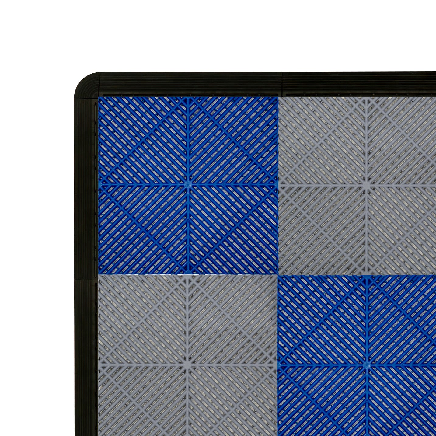 Q-Rax Piastrelle Ventilate 3,2x6m pavimento garage grigie blu