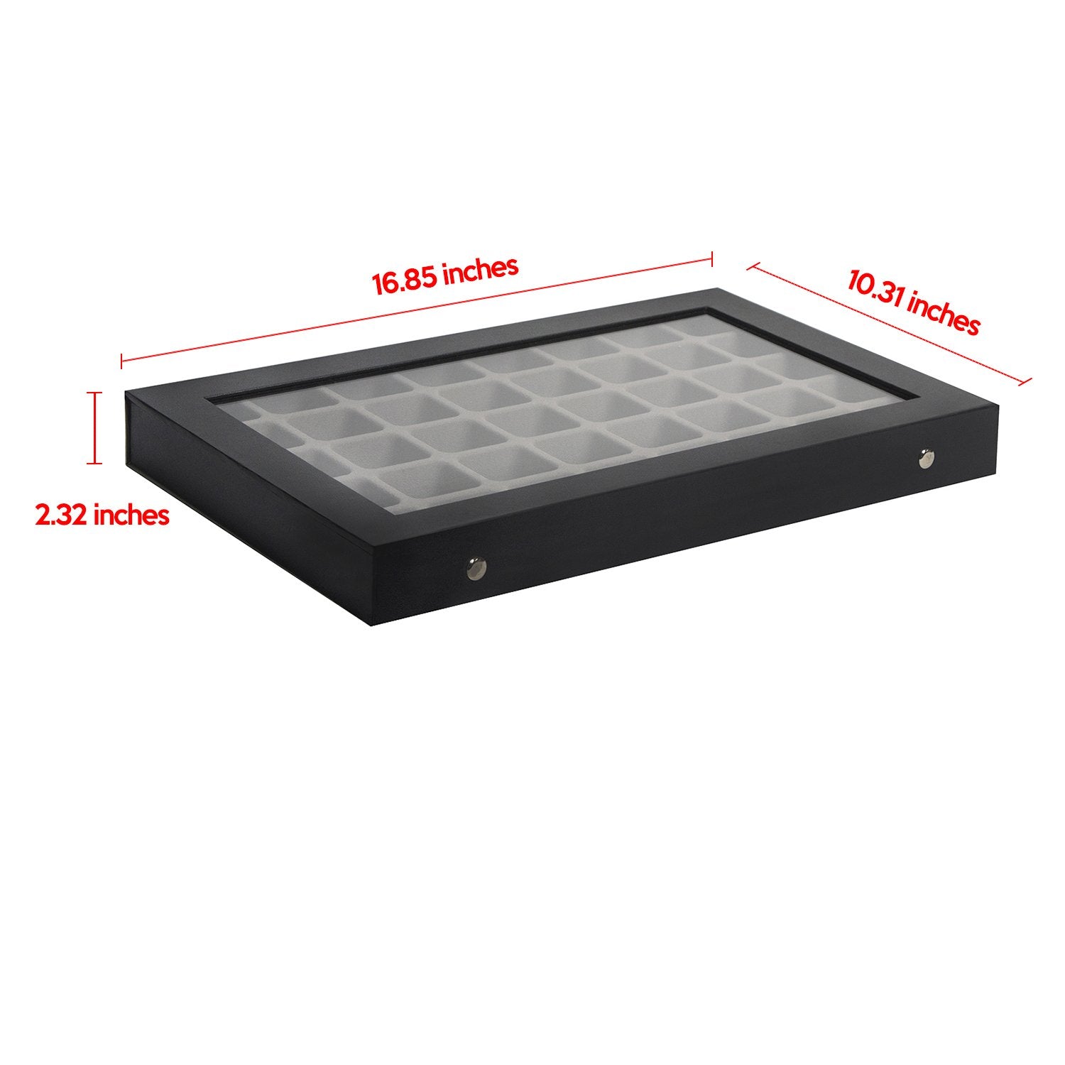 Jackcube Design Scatola Portagioie 40 Scomparti Coperchio Acrilico