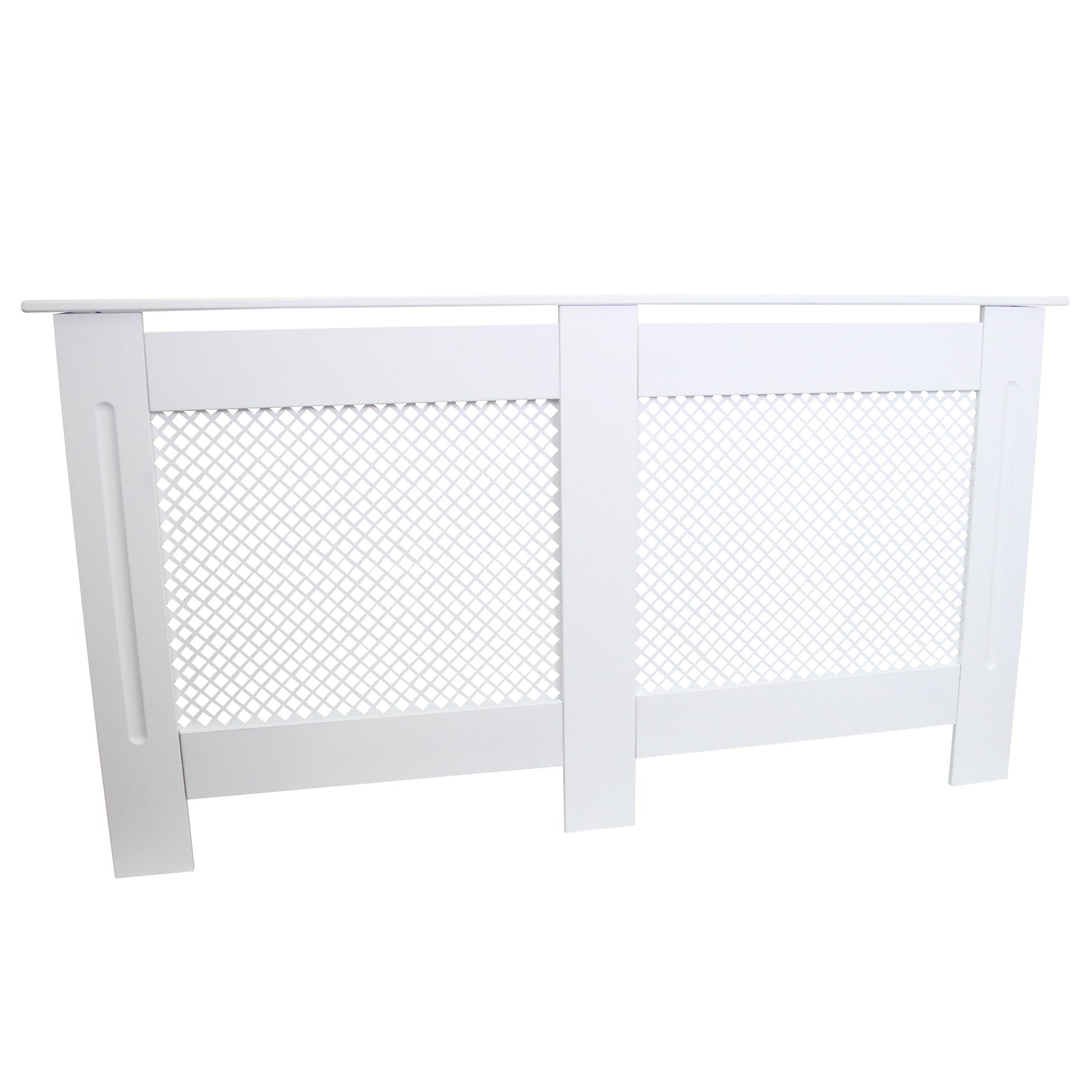 Q-Rax Copritermosifone MDF Bianco 1515 mm con Griglia