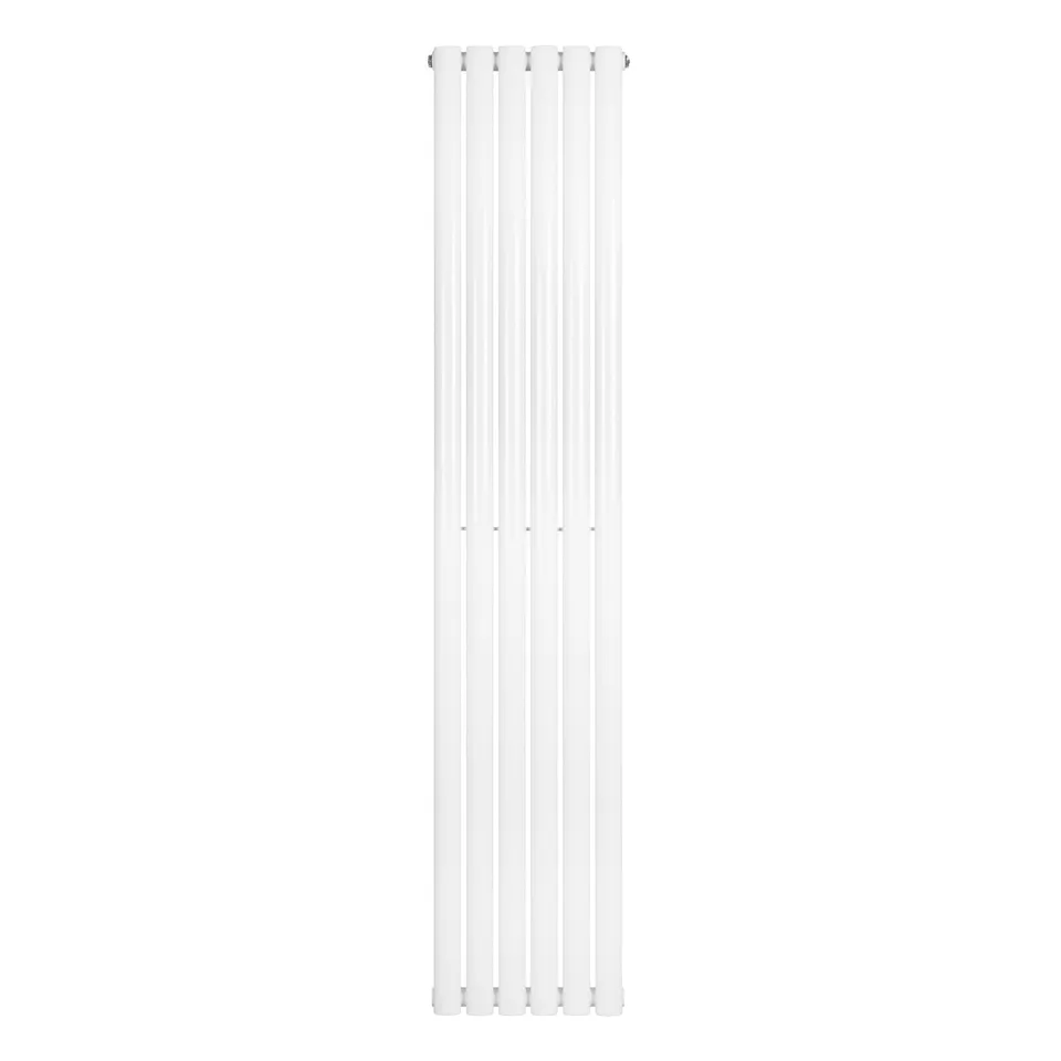 Q-Rax Radiatore Ovale Verticale 1800x360 mm Bianco
