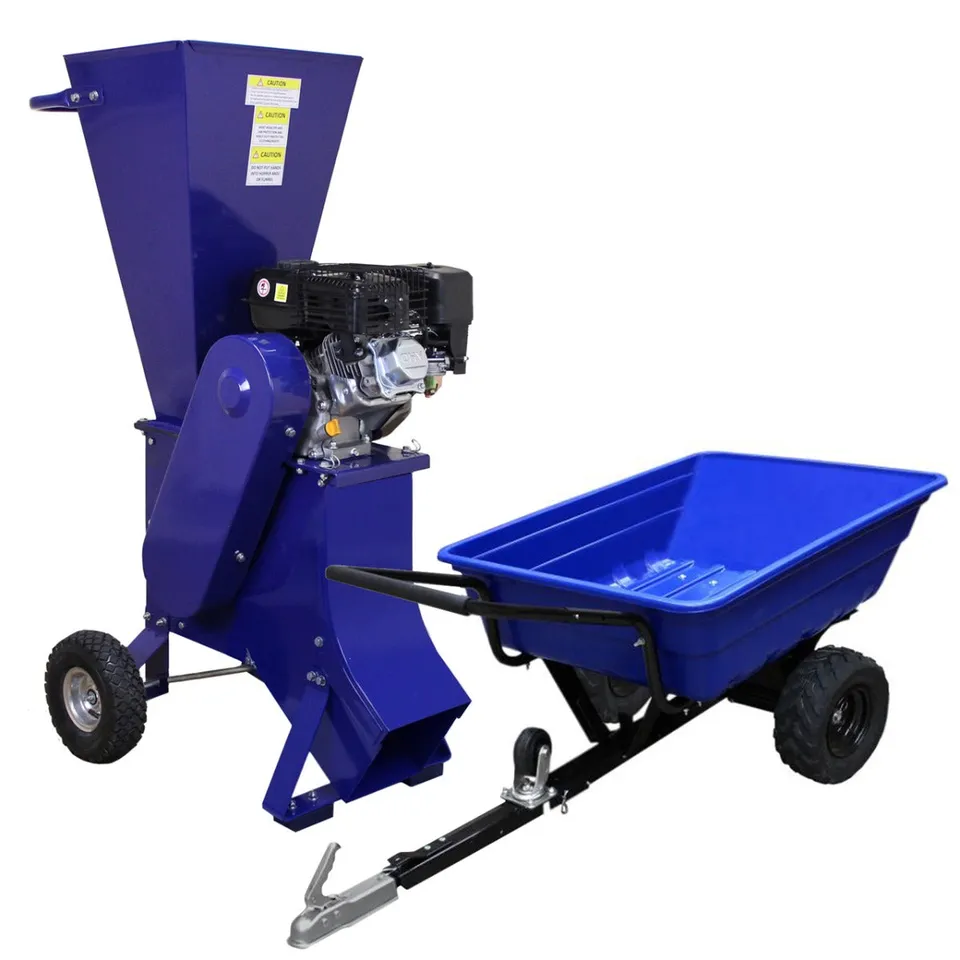 Q-Rax Set carrello ATV 295kg + cippatrice 6,5HP 196cc