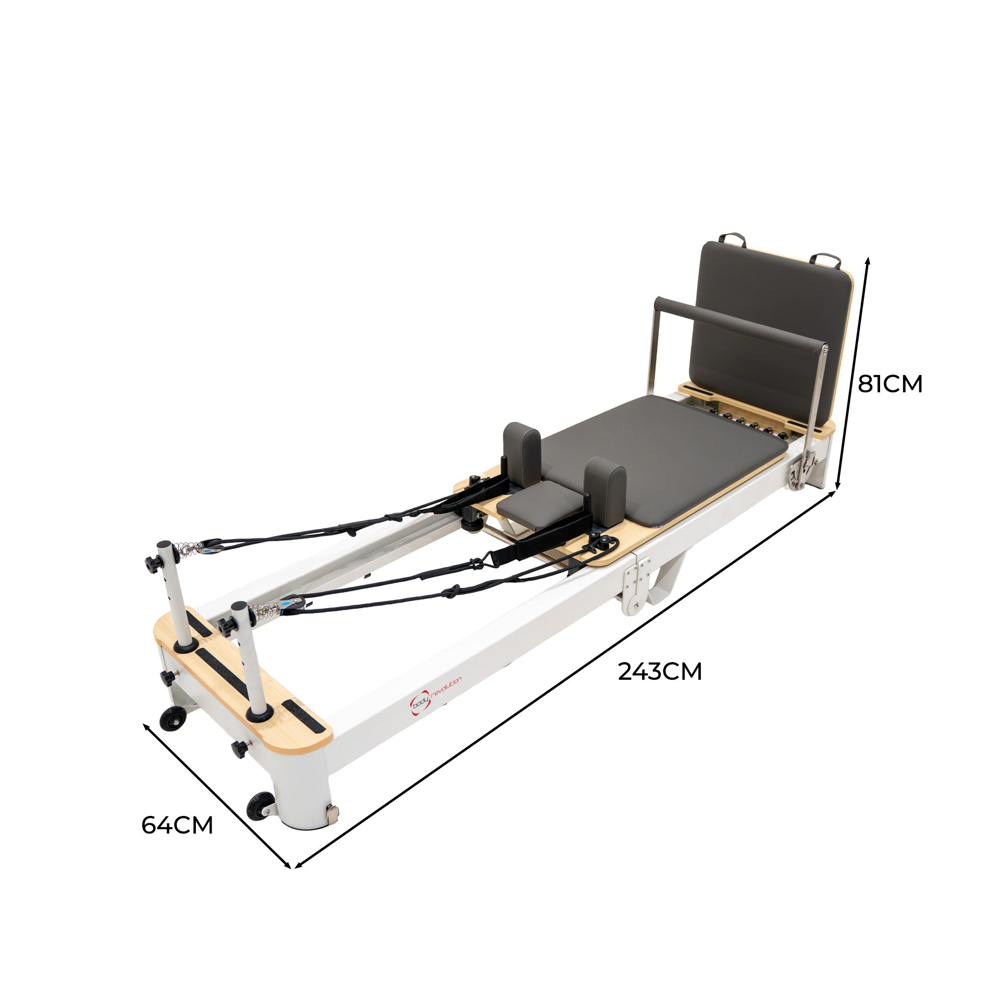 Q-Rax Allenamento Fisico macchina pilates alluminio pieghevole