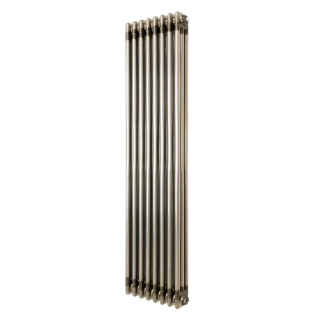 Q-Rax Radiatore 3 Colonne 1500x380mm metallo grezzo verticale