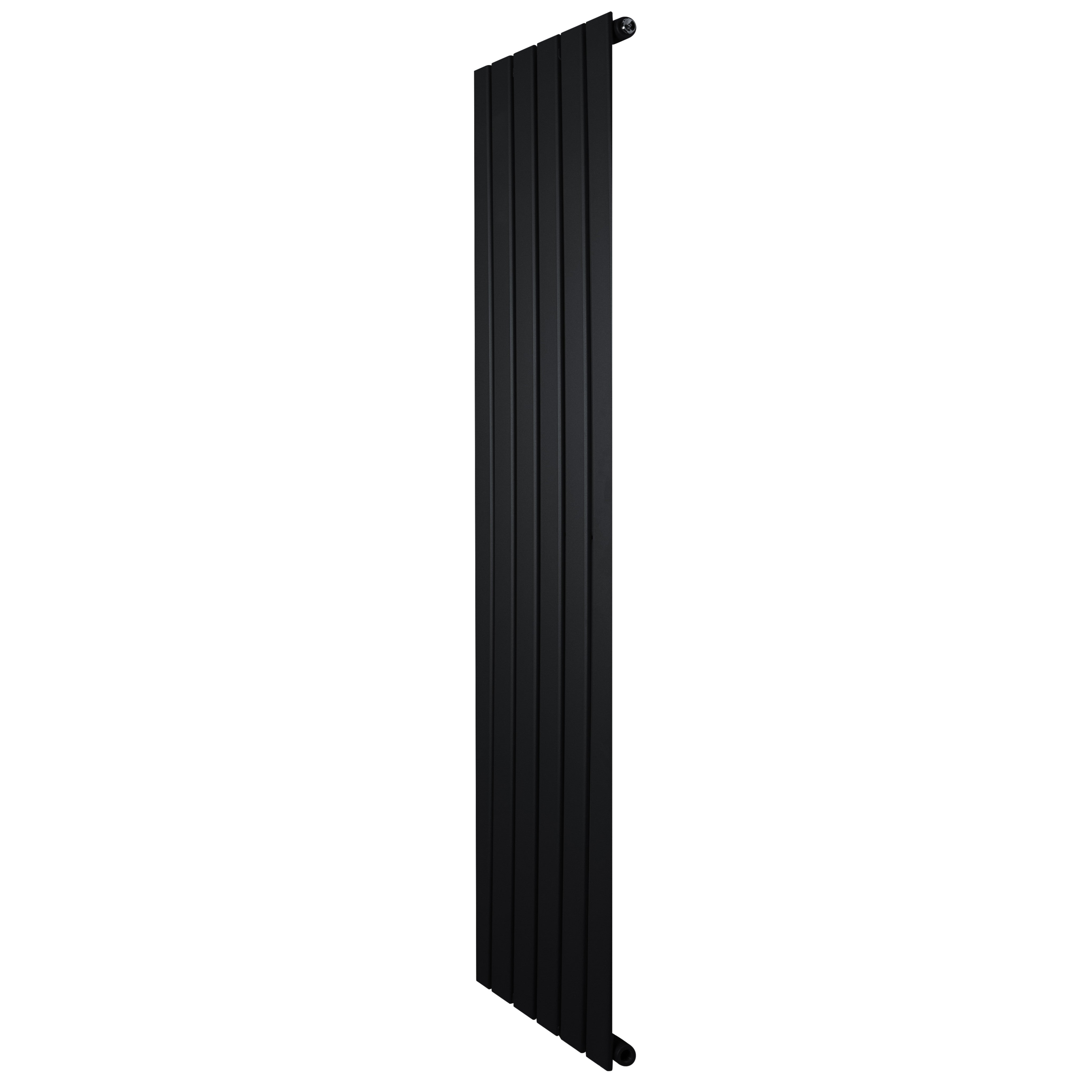 Q-Rax Radiatore Verticale 1600x420 Nero a Colonna Singola
