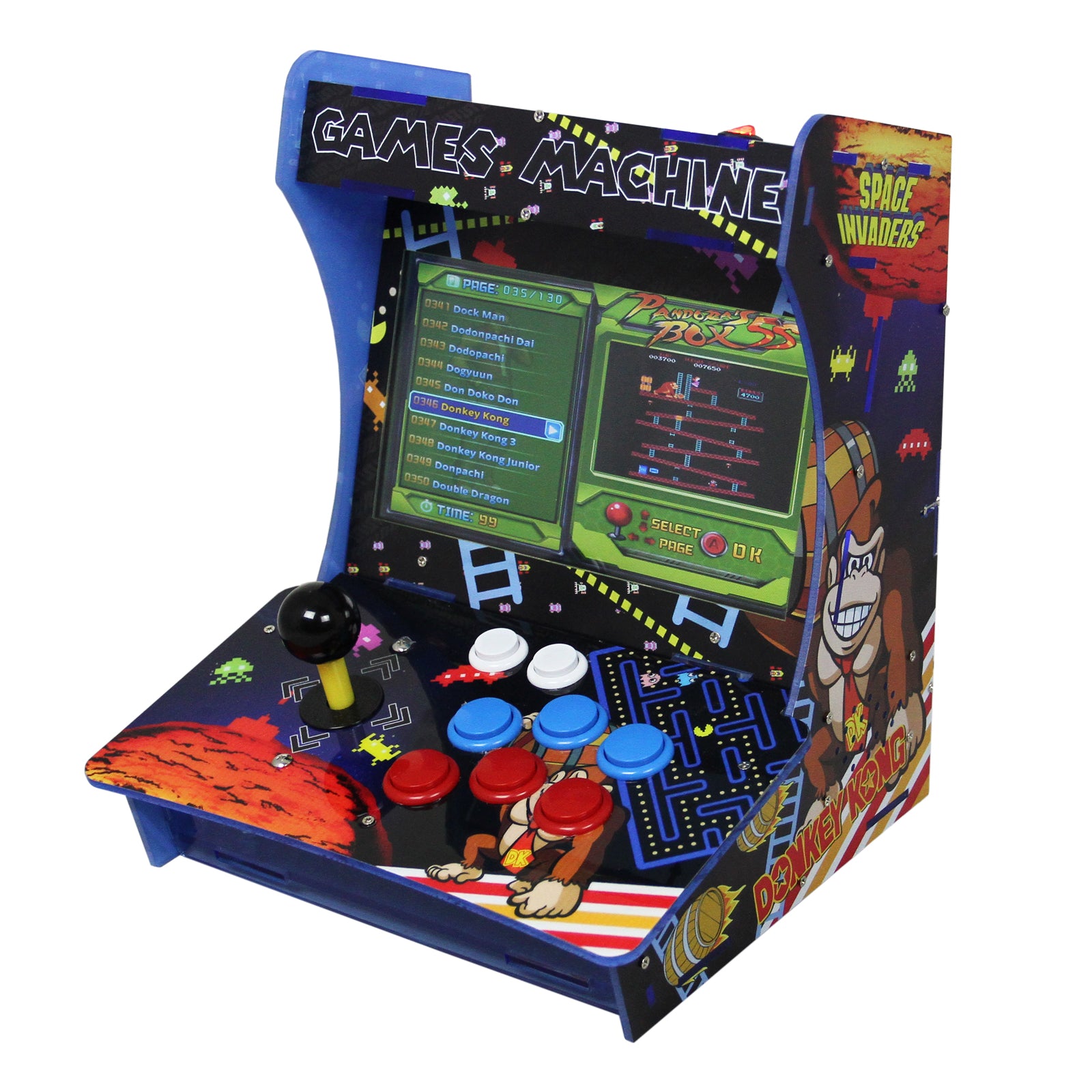 Q-Rax Mini Macchina Arcade console 1299 giochi anni 80-90