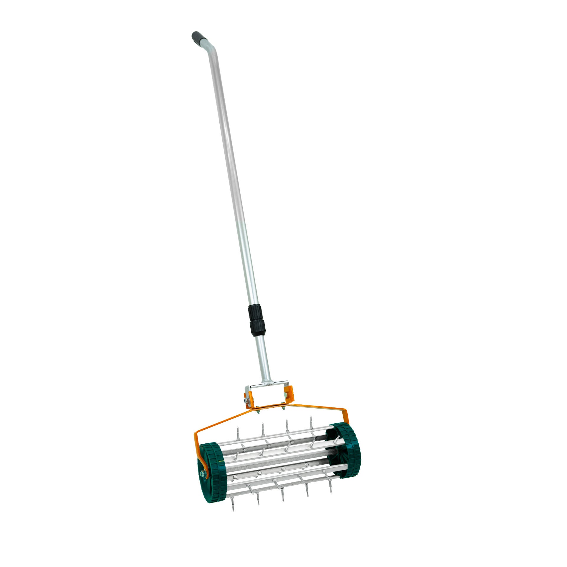 Q-Rax Set 2-in-1 Arieggiatore Livellatore Prato 50 cm Verde