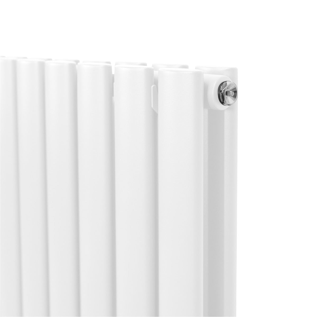 Q-Rax Radiatori Tradizionali Ovale 1600x480 Bianco Valvole