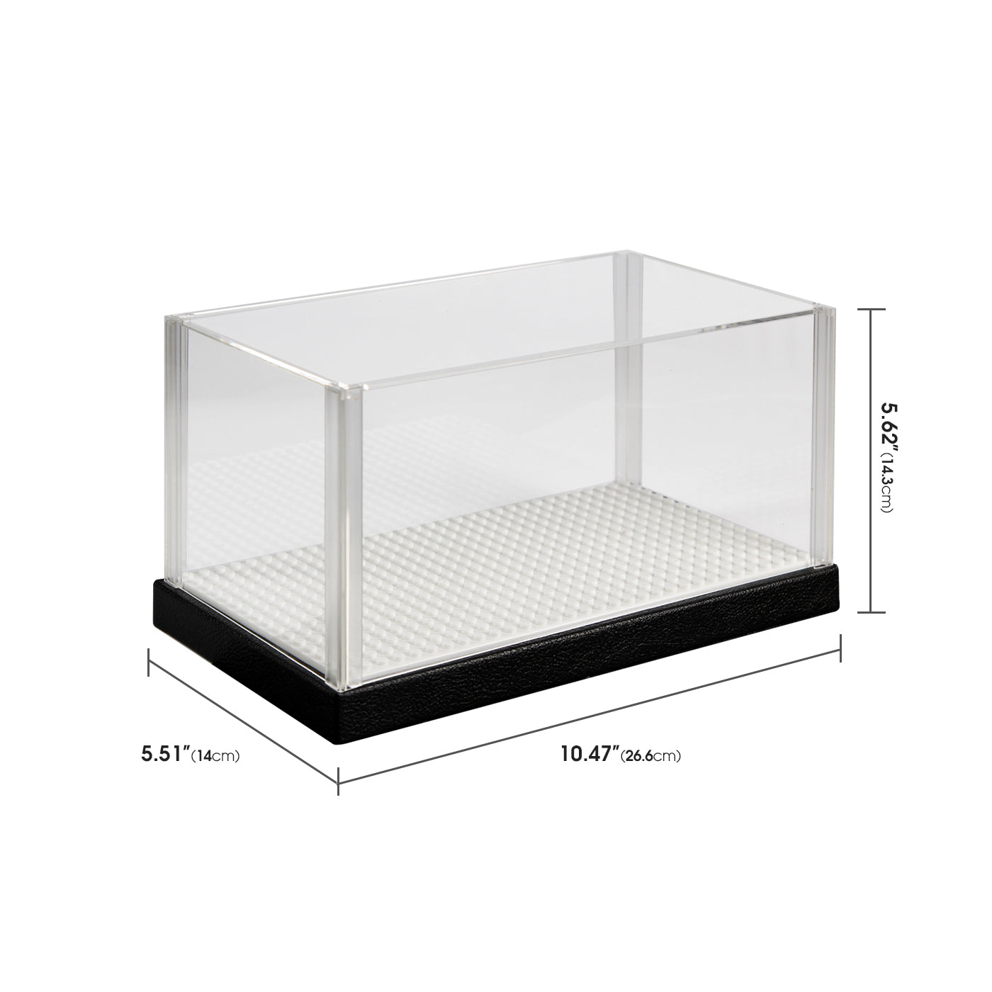 Jackcube Design Display Teca Acrilica Minifigure Base Mattoncini