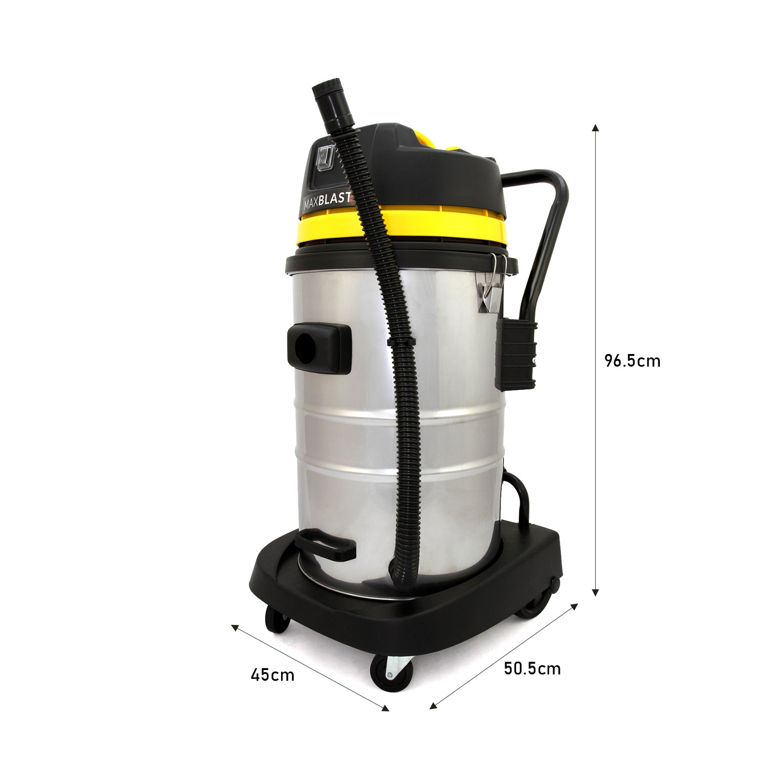 Q-Rax Commercio Artigianato Aspiratore 60L 7,2m 4K