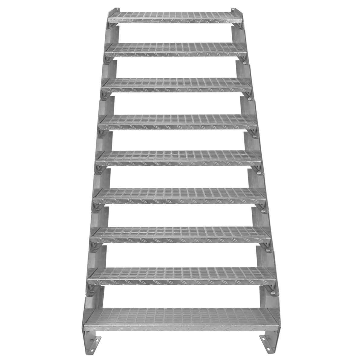 Q-Rax 9 elementi 900 mm scala zincata regolabile