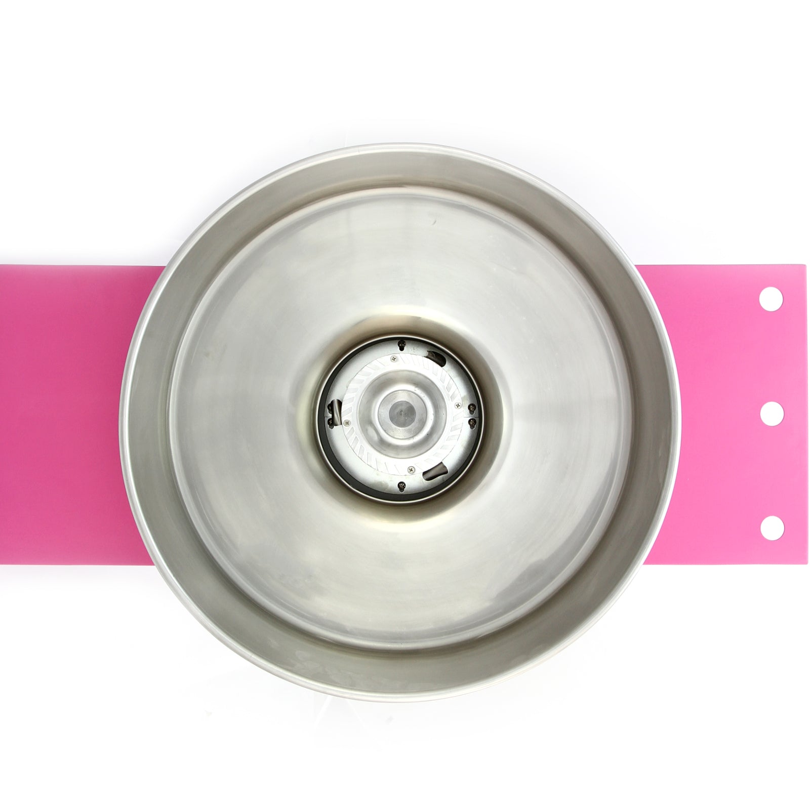Kukoo Vintage Macchina Zucchero Filato Rosa 50 cm con Carrello