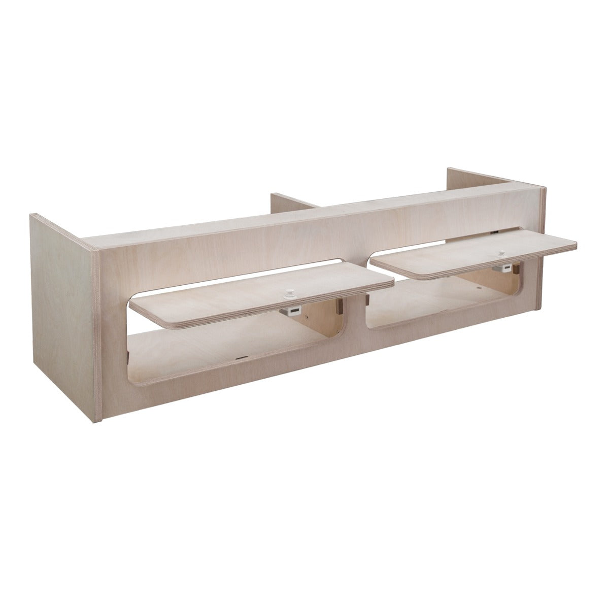 Q-Rax Armadio Camper Pensile 100x25x25 cm Compensato 2 Ante