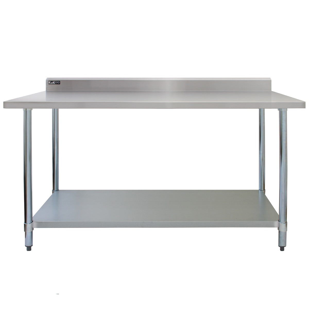 Q-Rax 180cm lavello commerciale sgocciolatoio sinistra + 2 mensole