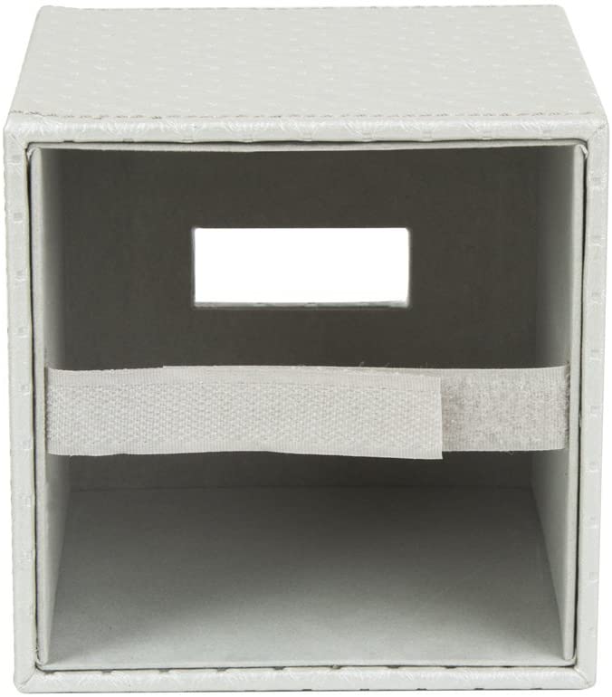 Jackcube Design Living Room Copri Scatola Fazzoletti Pelle Argento