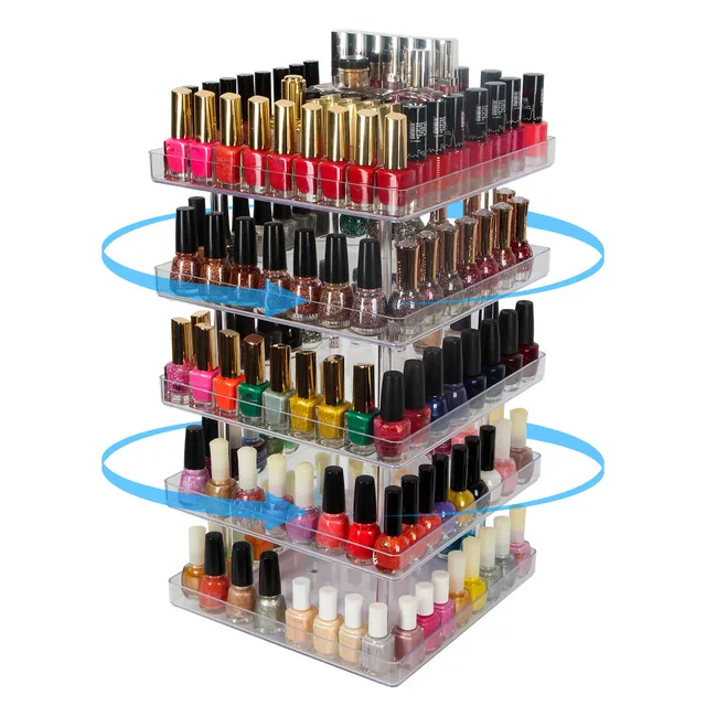 Jackcube Design Makeup espositore smalti girevole 5 ripiani