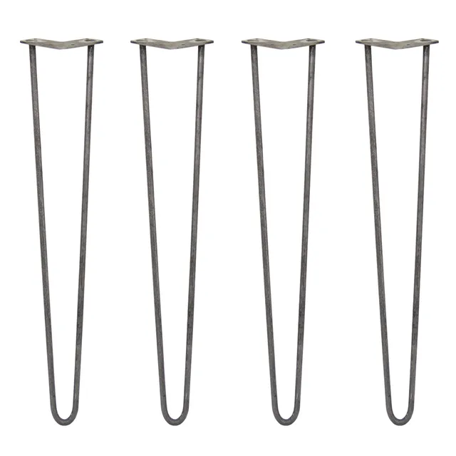 Q-Rax Gambe Per Tavoli Forcina 71cm 12mm gambe tavolo acciaio 4pz