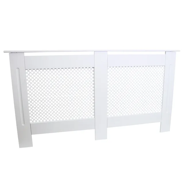 Q-Rax Copritermosifone MDF Bianco 1515 mm con Griglia