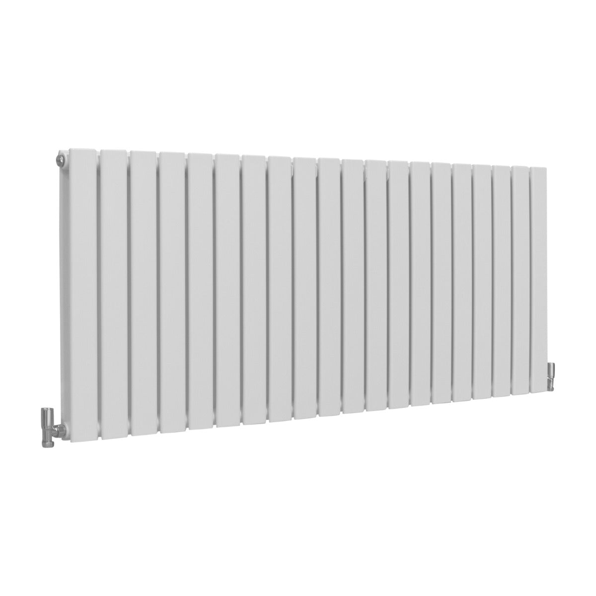 Q-Rax Radiatori Pannelli Piatti 60x140cm Termosifone Bianco Lucido
