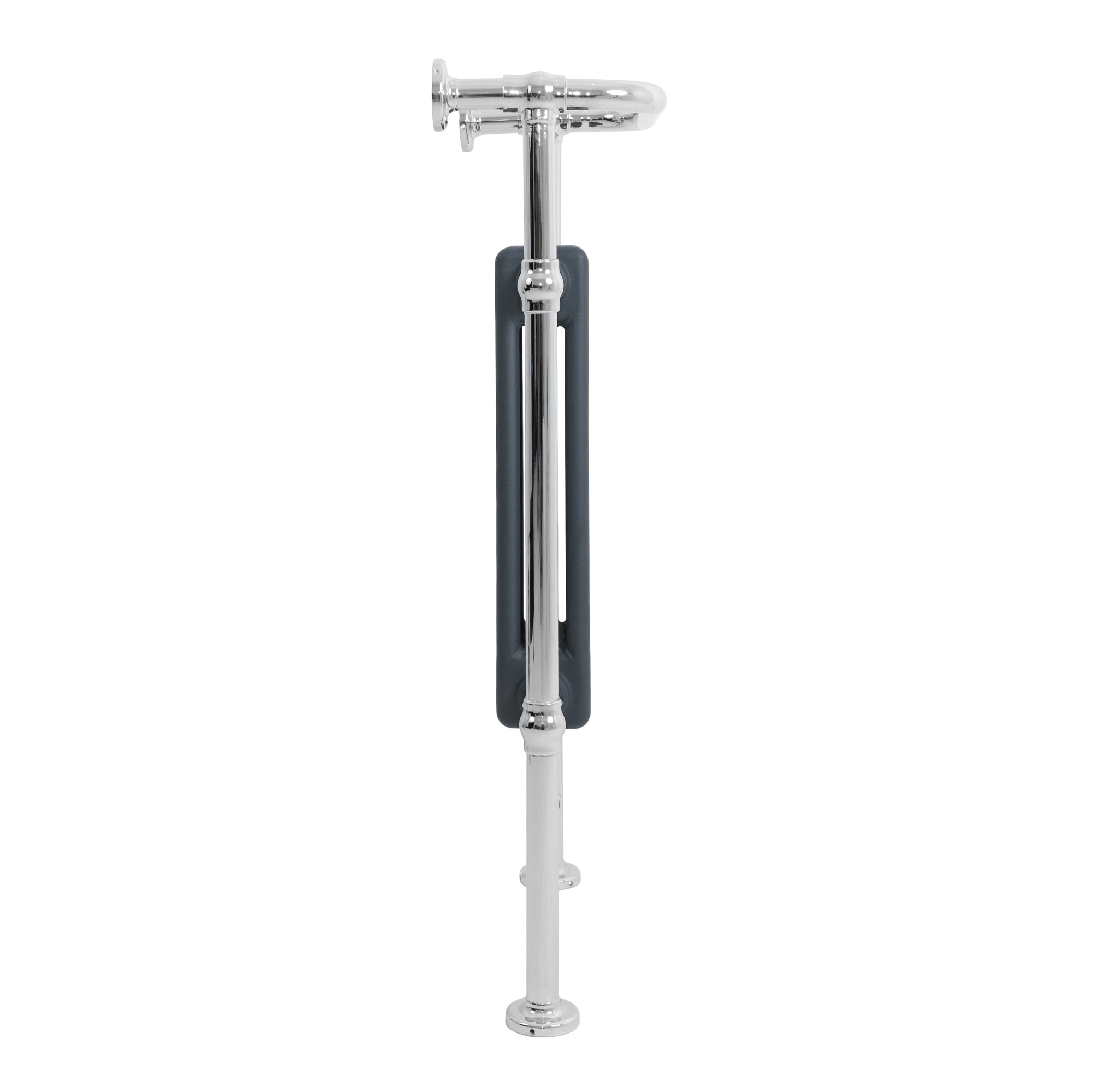 Q-Rax Scaldasalviette Tradizionale 950x570 Antracite Cromo