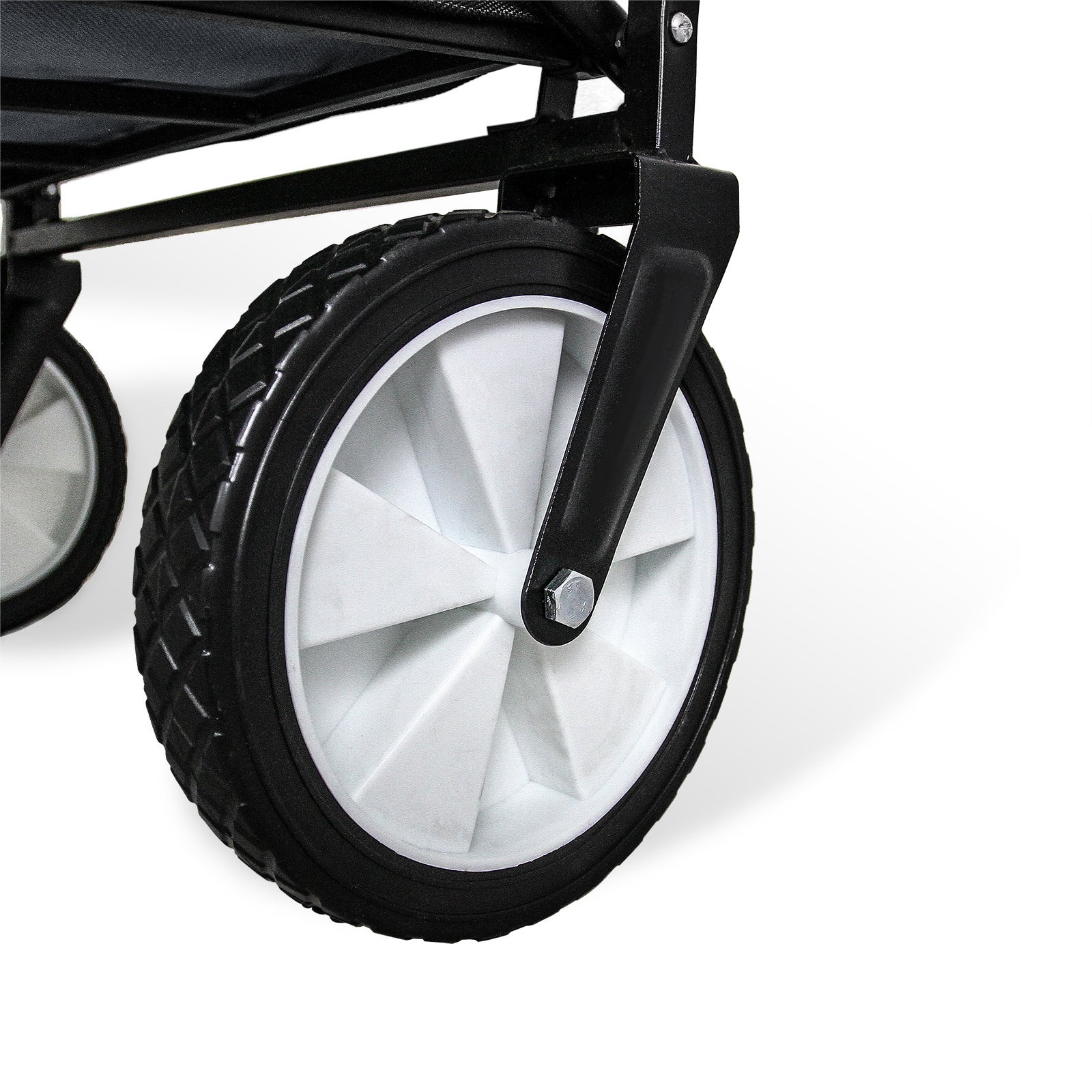 Q-Rax Carrello Pieghevole Fuoristrada 70 kg Acciaio Grigio