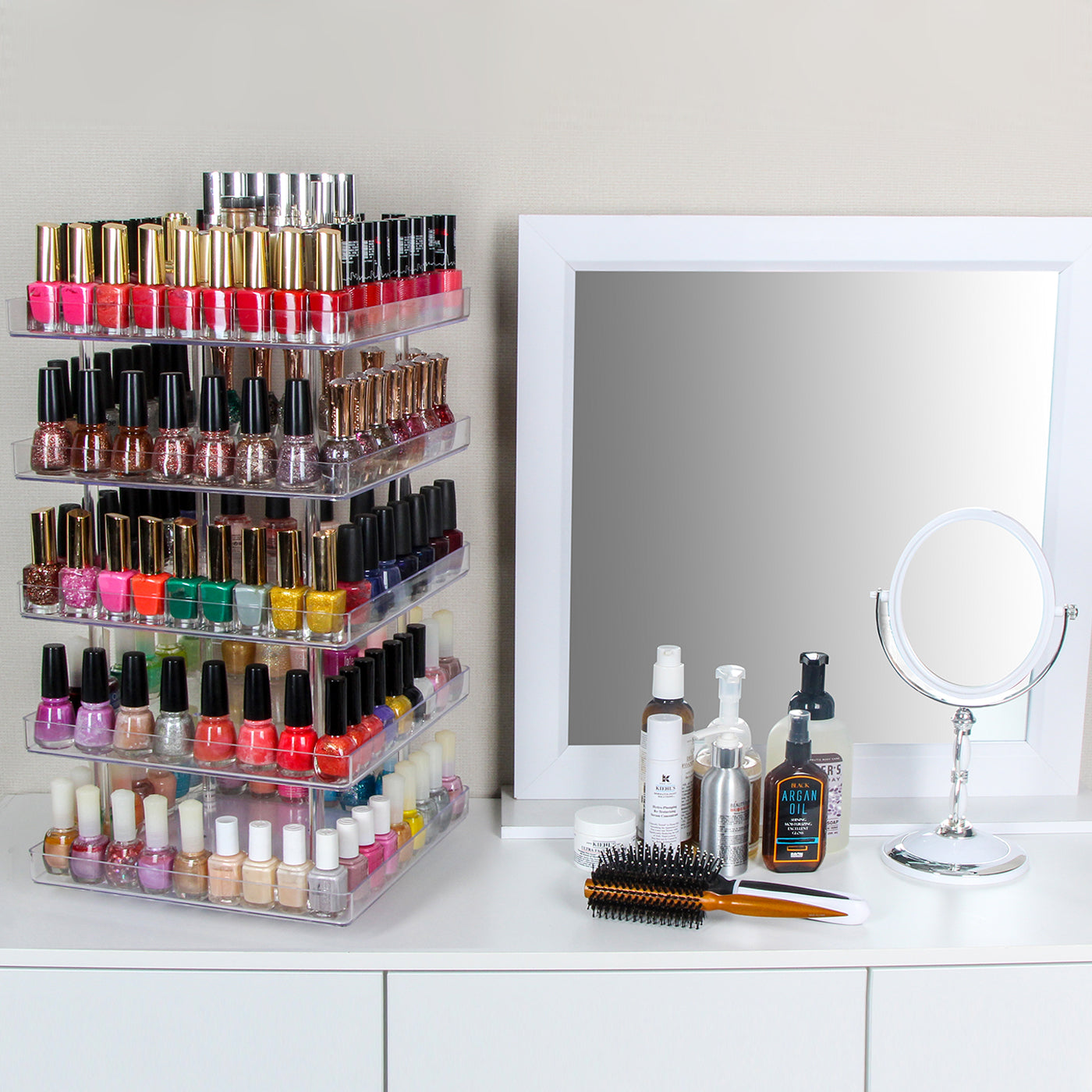 Jackcube Design Makeup espositore smalti girevole 5 ripiani