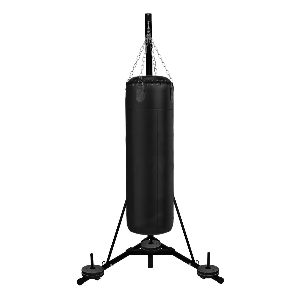 Q-Rax Supporto Sacco Boxe Pieghevole 68kg Nero